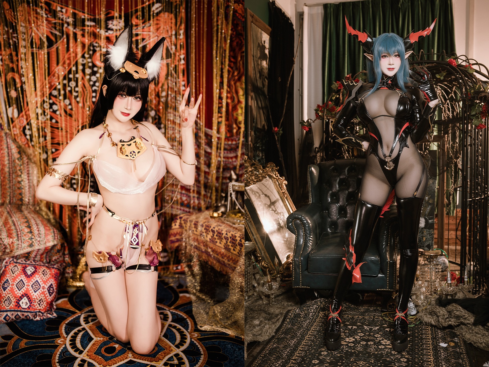 兔胖胖min-cosplay视图作品合集[18套] COS合集 预览3图