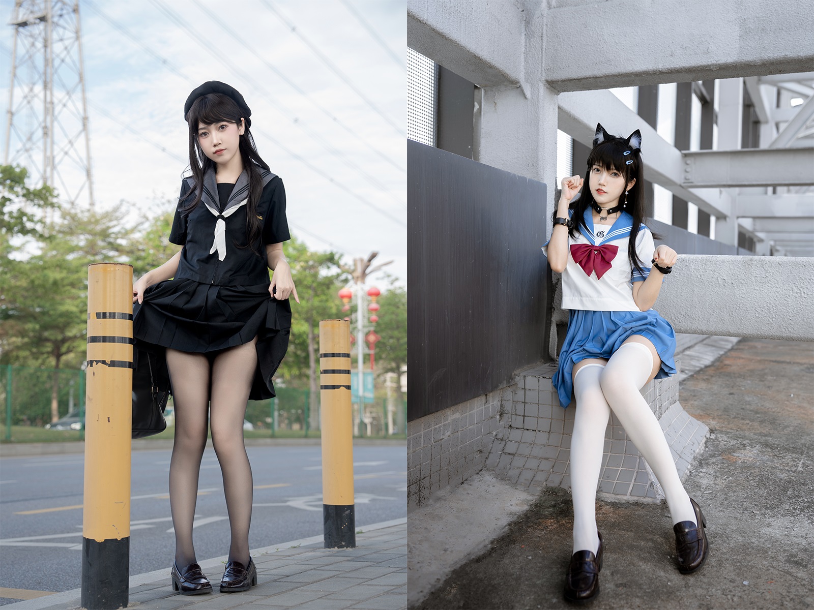 不呆猫-cosplay视图作品合集[77套] COS合集 预览1图