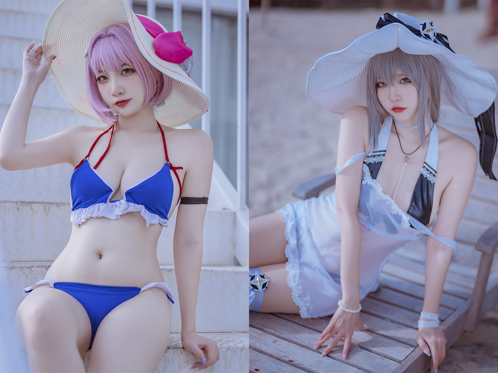 二佐Nisa-cosplay视图作品合集[200套] COS合集 预览2图