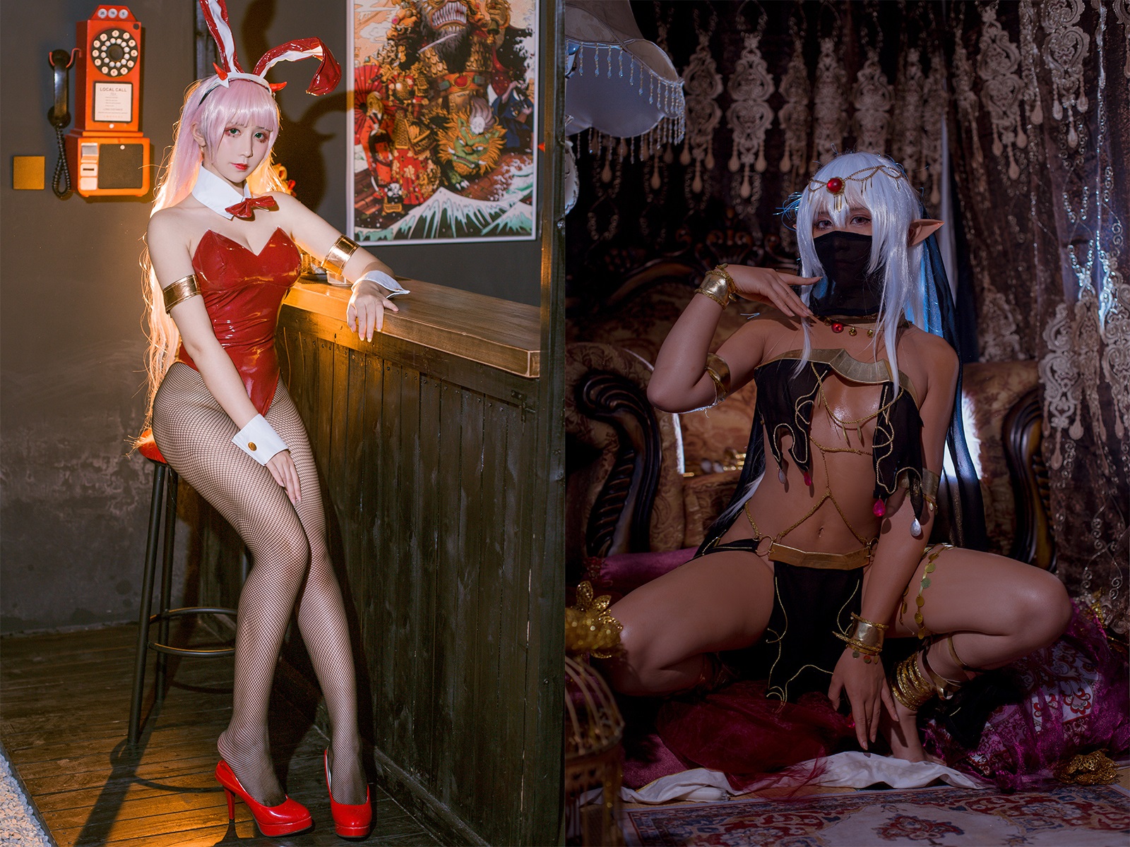 九曲Jean-cosplay视图作品合集[103套] COS合集 预览3图