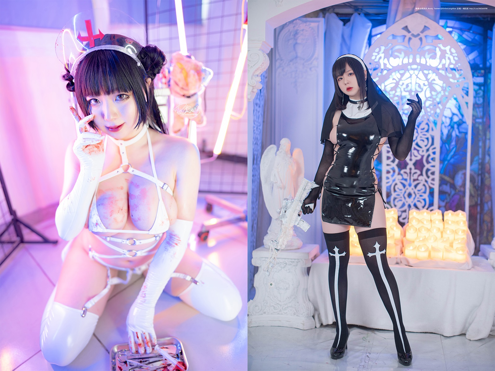 皮皮奶可可爱了啦-cosplay视图作品合集[74套] COS合集 预览2图
