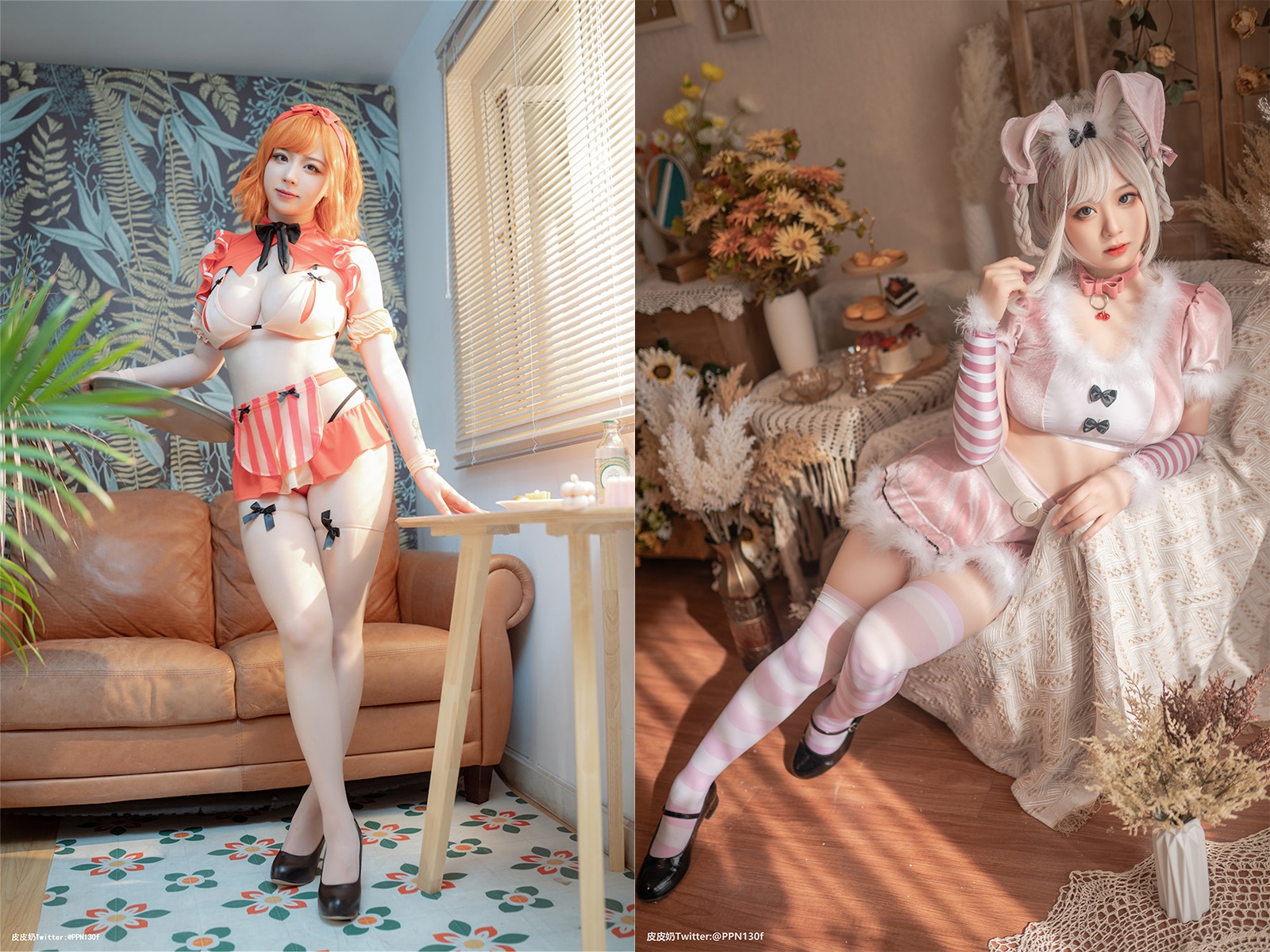 皮皮奶可可爱了啦-cosplay视图作品合集[74套] COS合集 预览3图