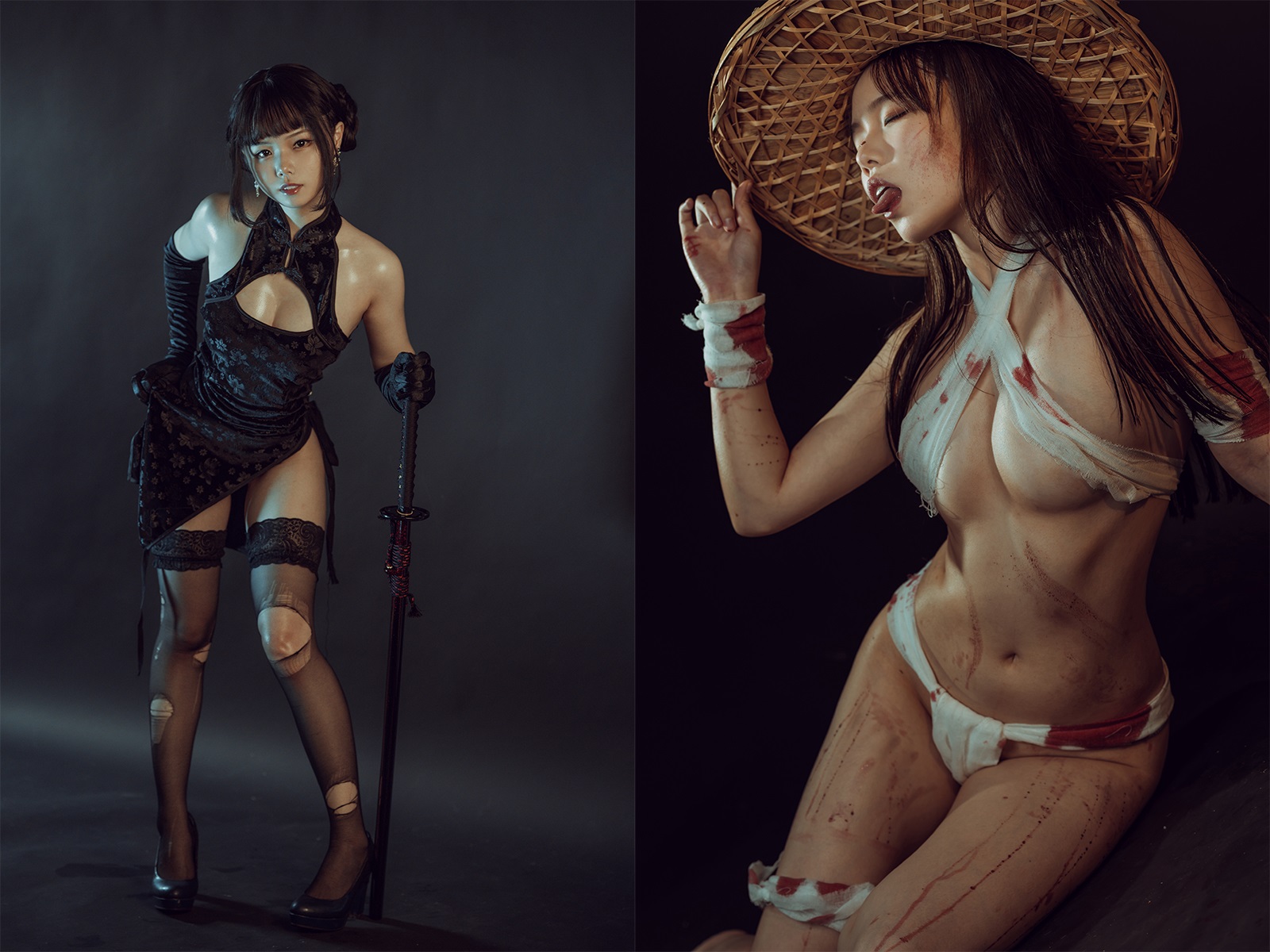 七月喵子-cosplay视图作品合集[50套] COS合集 预览3图