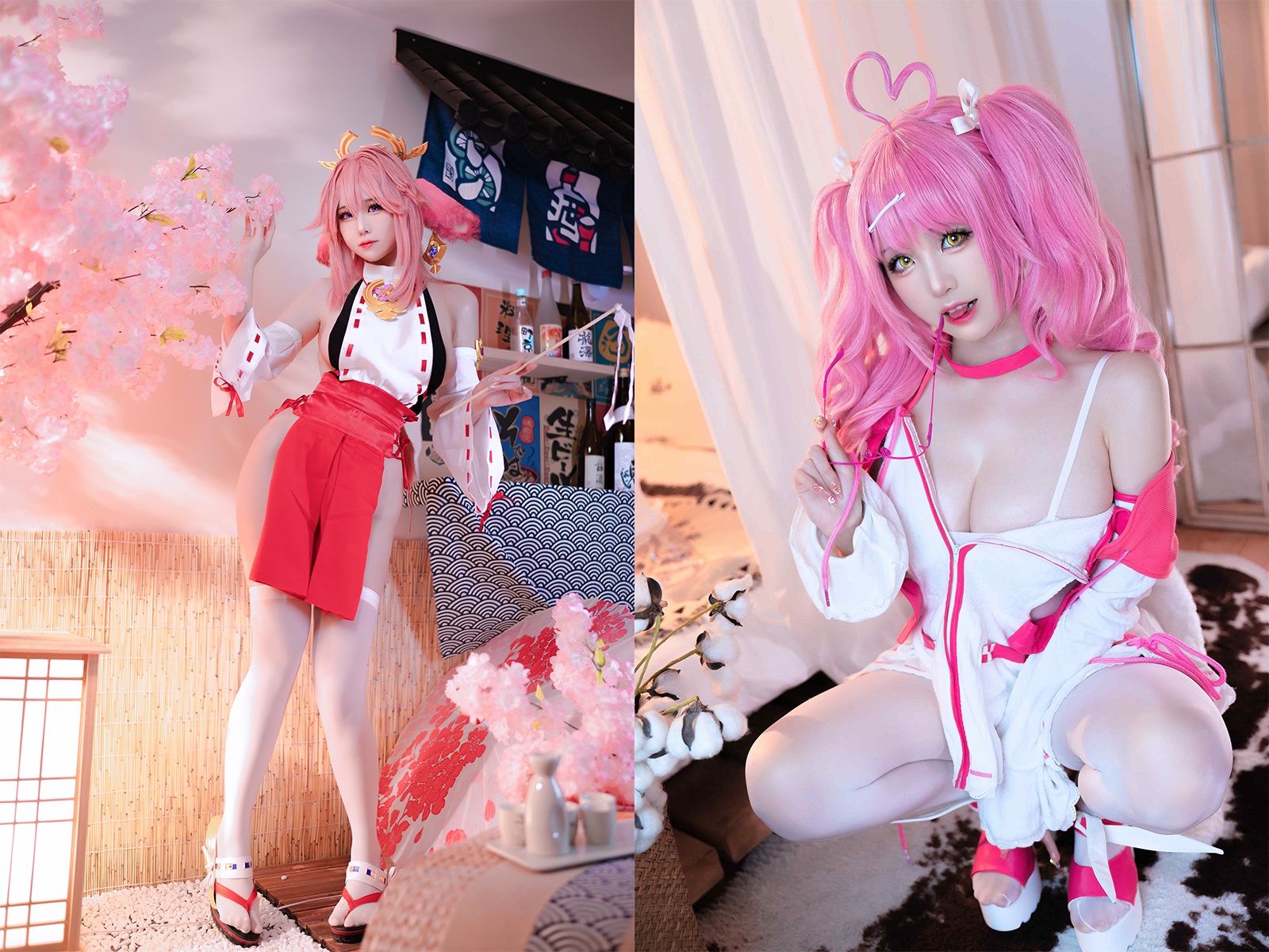 miko酱ww-cosplay视图作品合集[97套] COS合集 预览2图