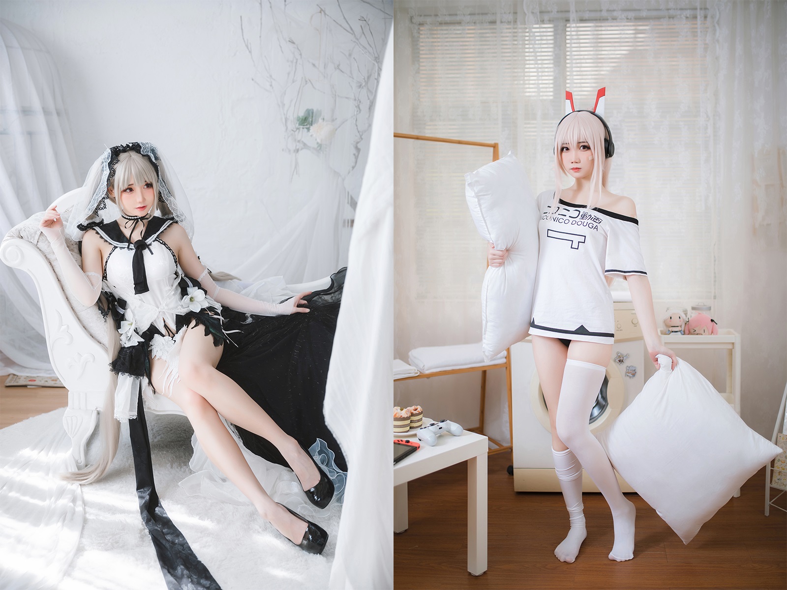 焖焖碳-cosplay视图作品合集[51套] COS合集 预览2图