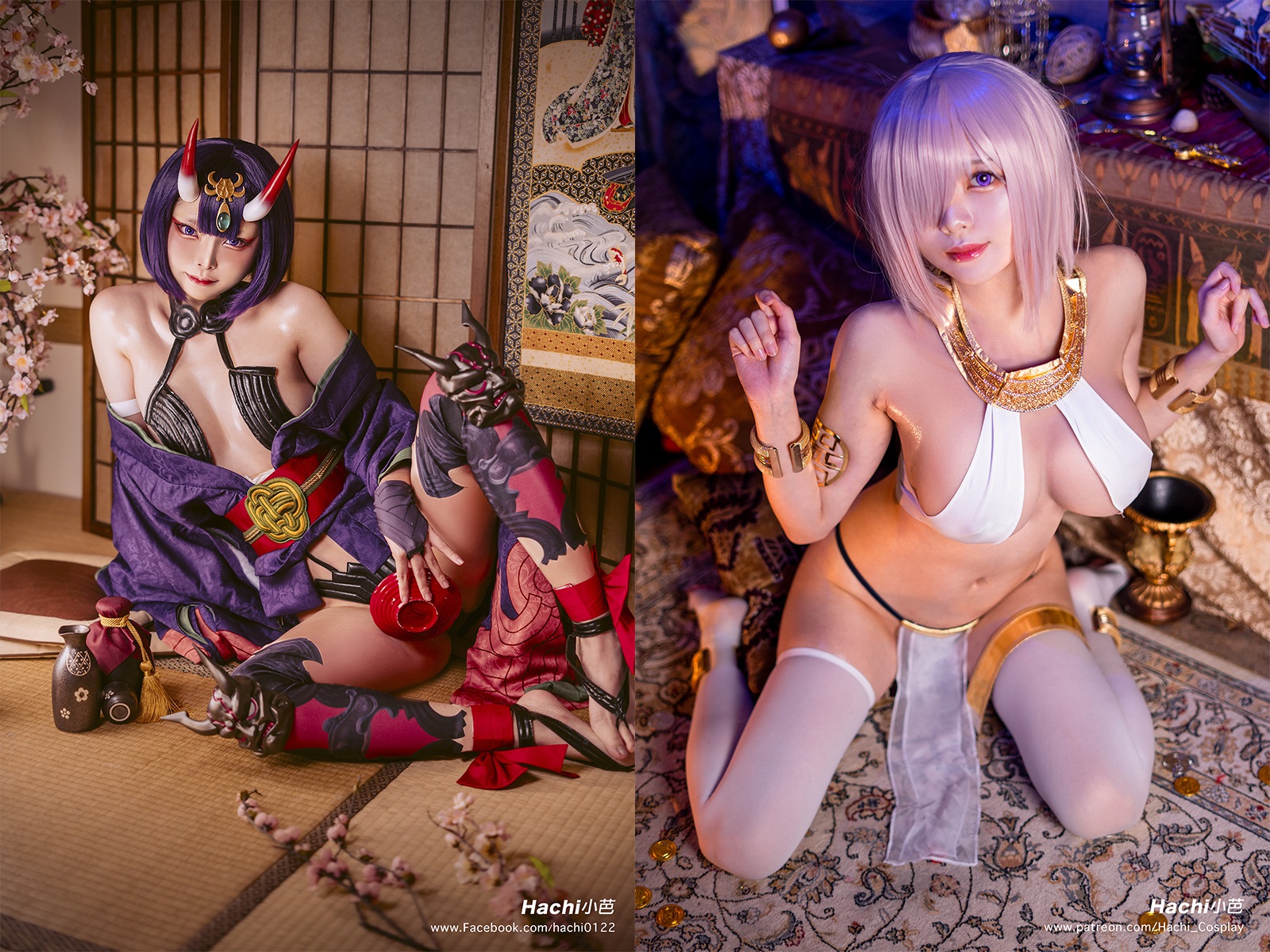 Hachi小芭-cosplay视图作品合集[35套] COS合集 预览2图