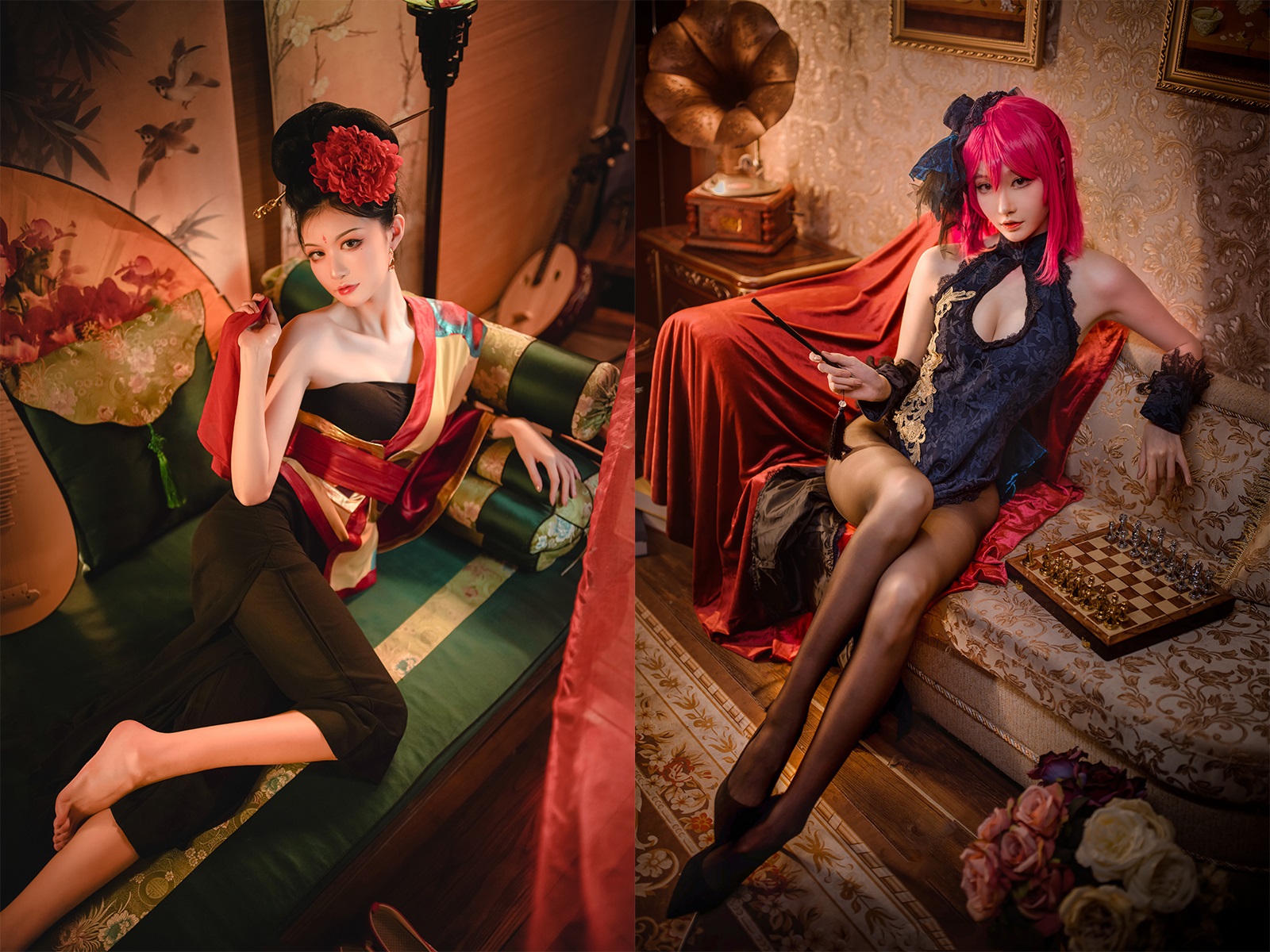 沧霁桔梗-cosplay视图作品合集[11套] COS合集 预览2图