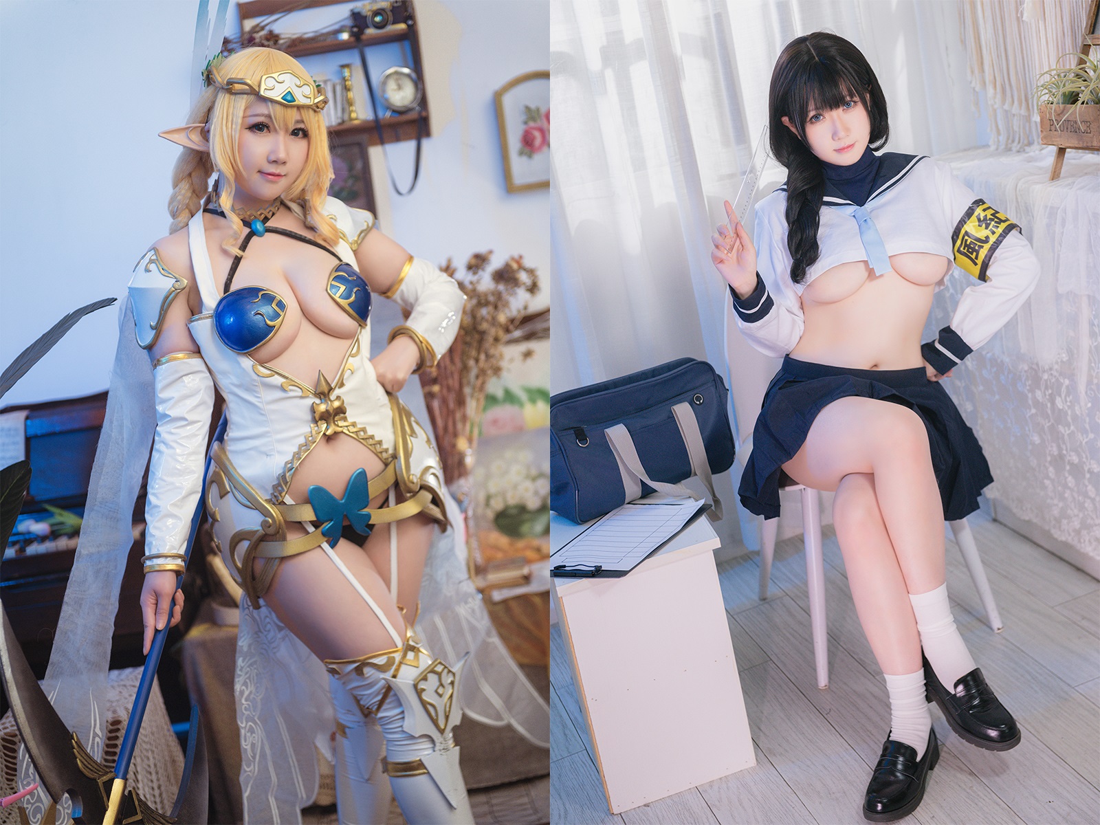 是本末末-cosplay视图作品合集[16套] COS合集 预览2图