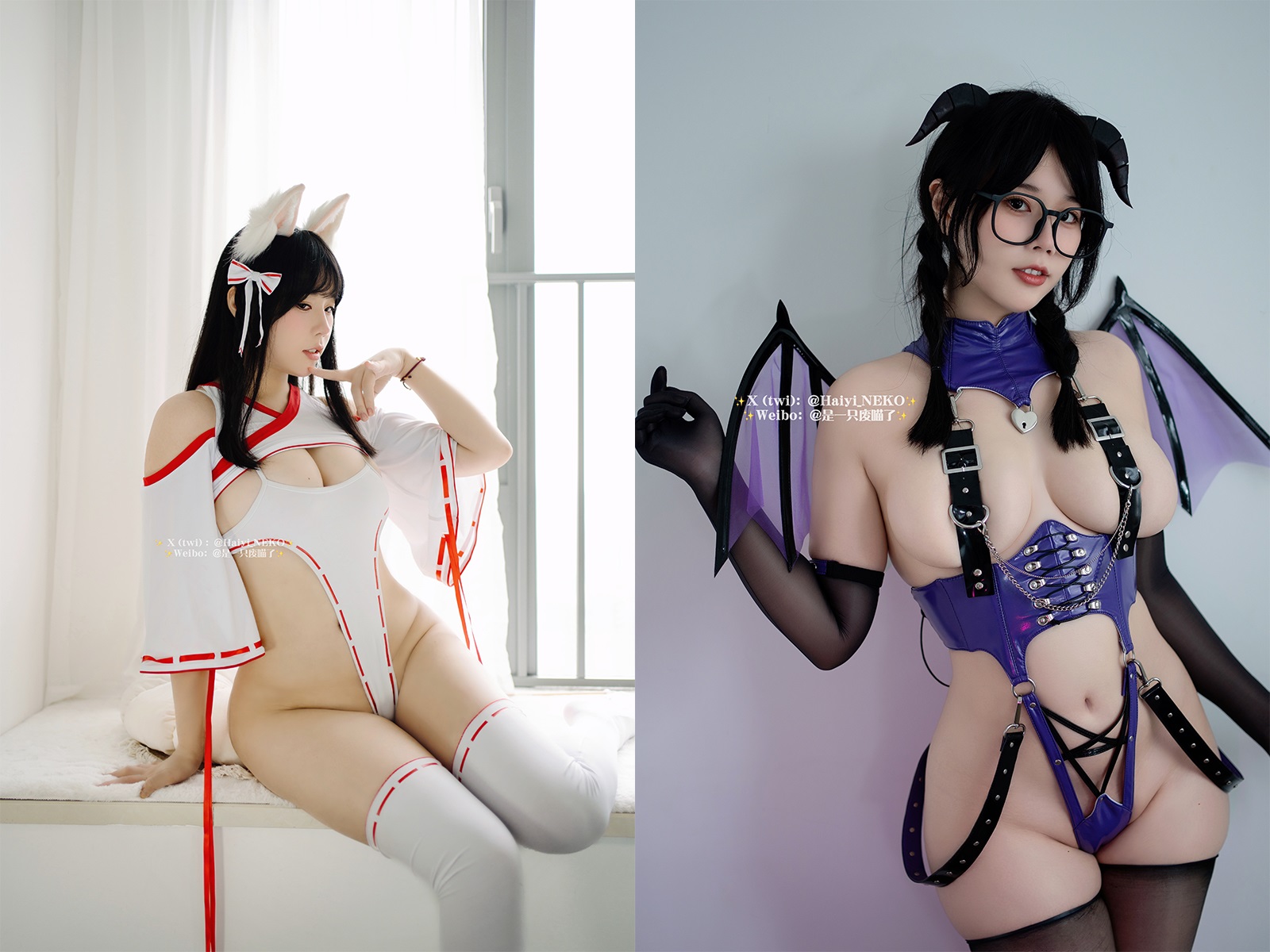 是一只废喵了-cosplay视图作品合集[13套] COS合集 预览1图