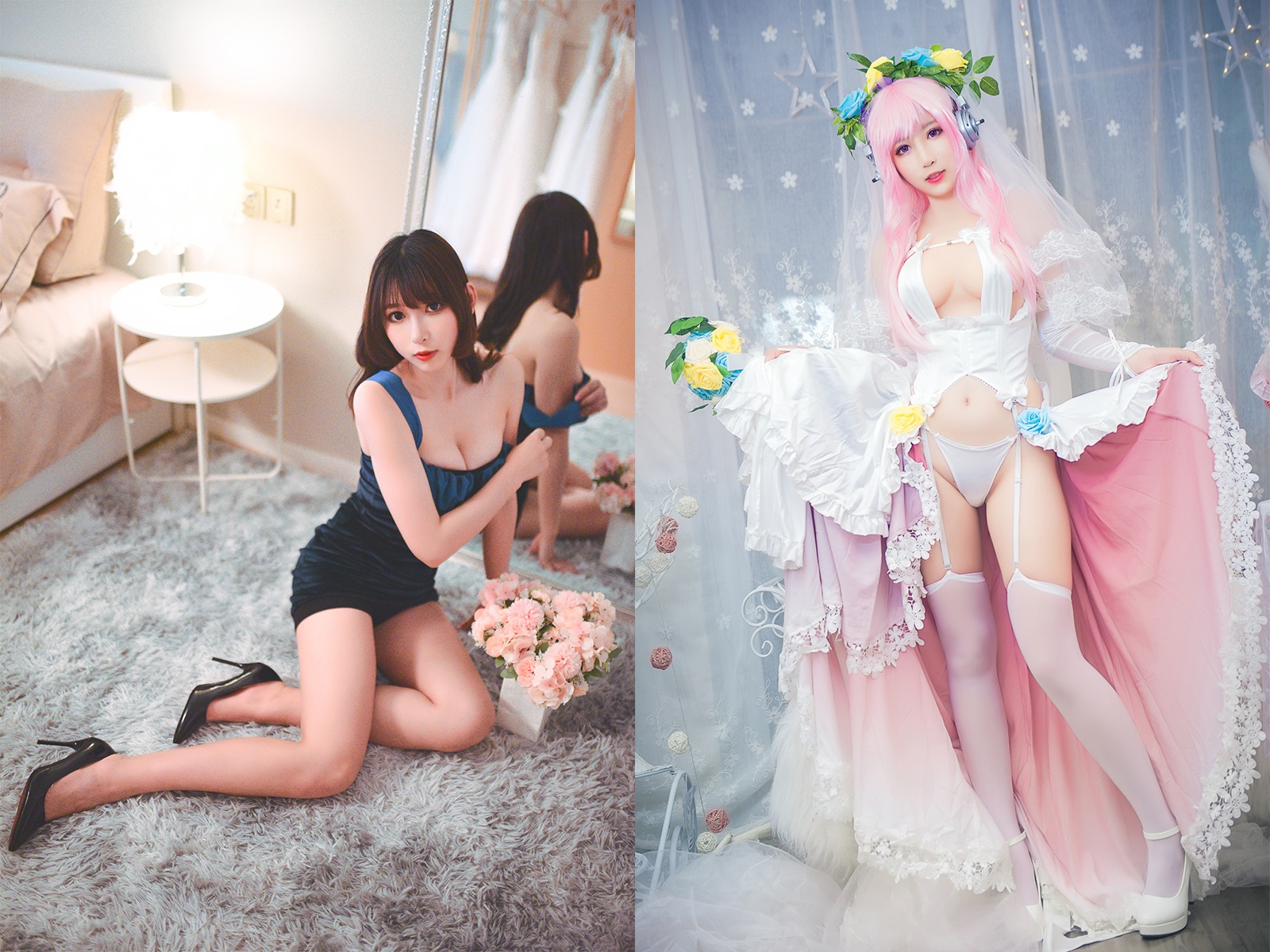 雯粥粥i-cosplay视图作品合集[27套] COS合集 预览3图