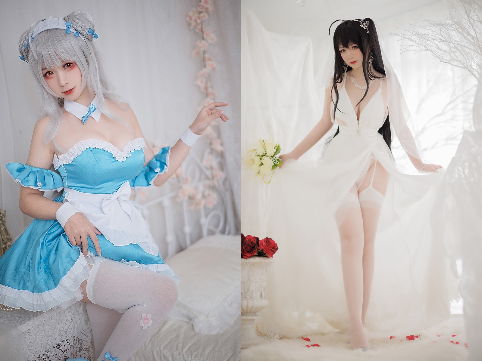 樱落酱w-cosplay视图作品合集[37套] COS合集 预览3图