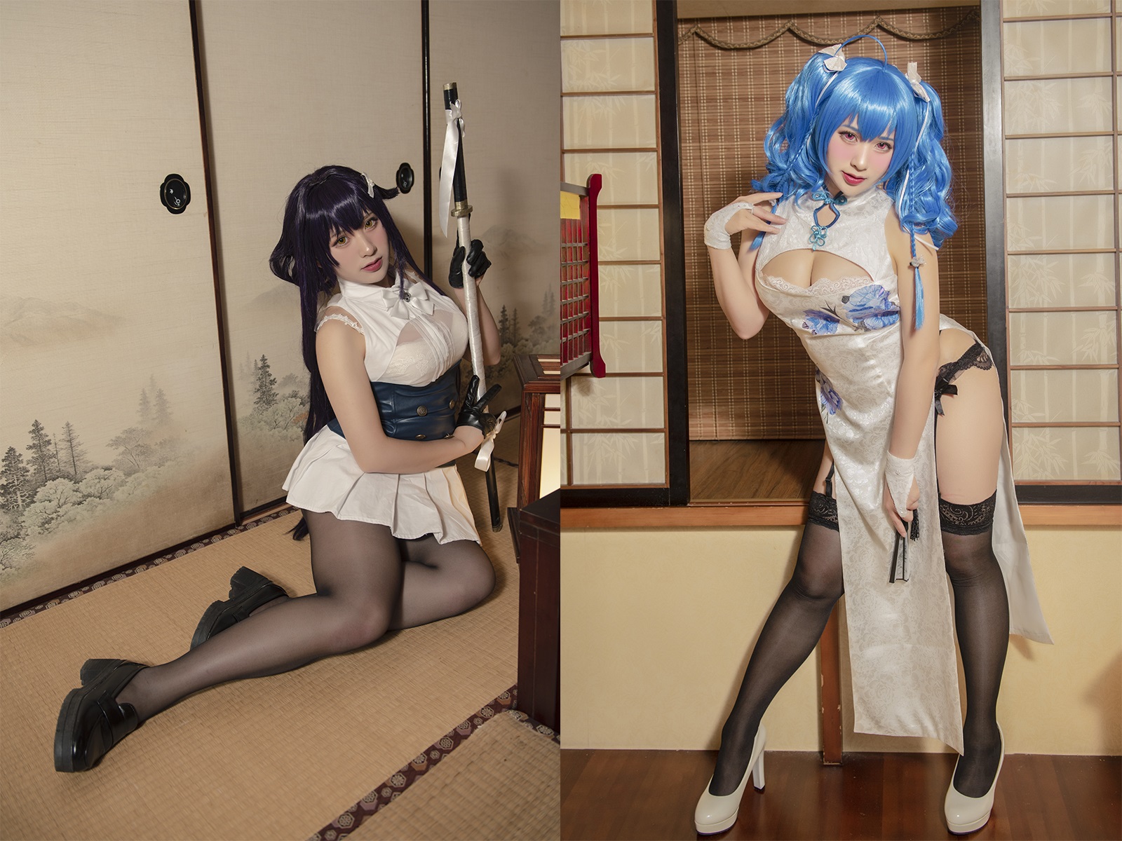 柘烟Zuken-cosplay视图作品合集[12套] COS合集 预览2图