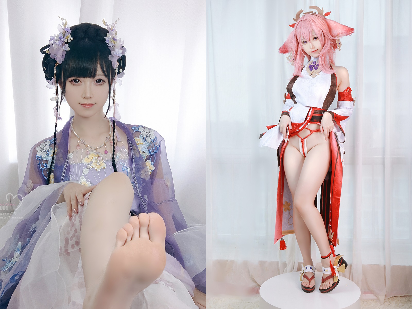 Asagiriai朝霧愛-cosplay视图作品合集[28套] COS合集 预览1图