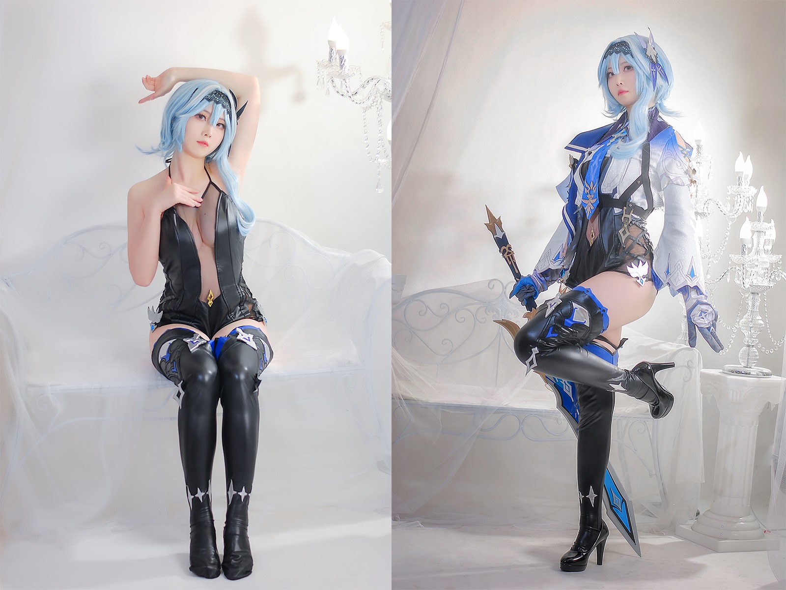 白露很白-cosplay视图作品合集[2套] COS合集 预览1图