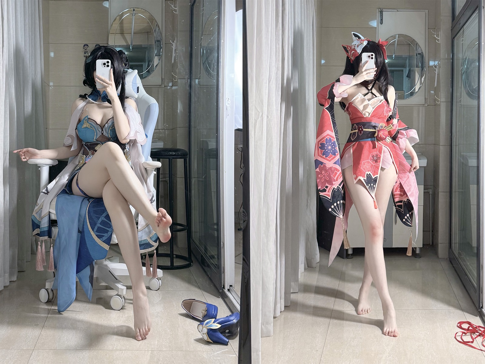 不可爱羚-cosplay视图作品合集[6套] COS合集 预览1图