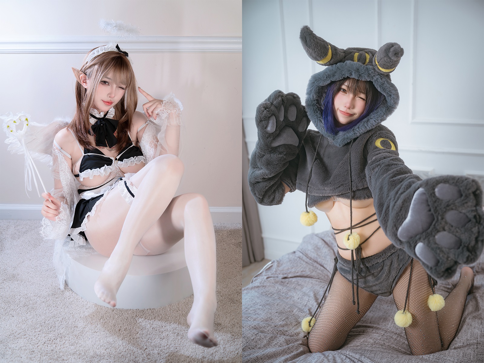 狐洛洛子-cosplay视图作品合集[14套] COS合集 预览1图