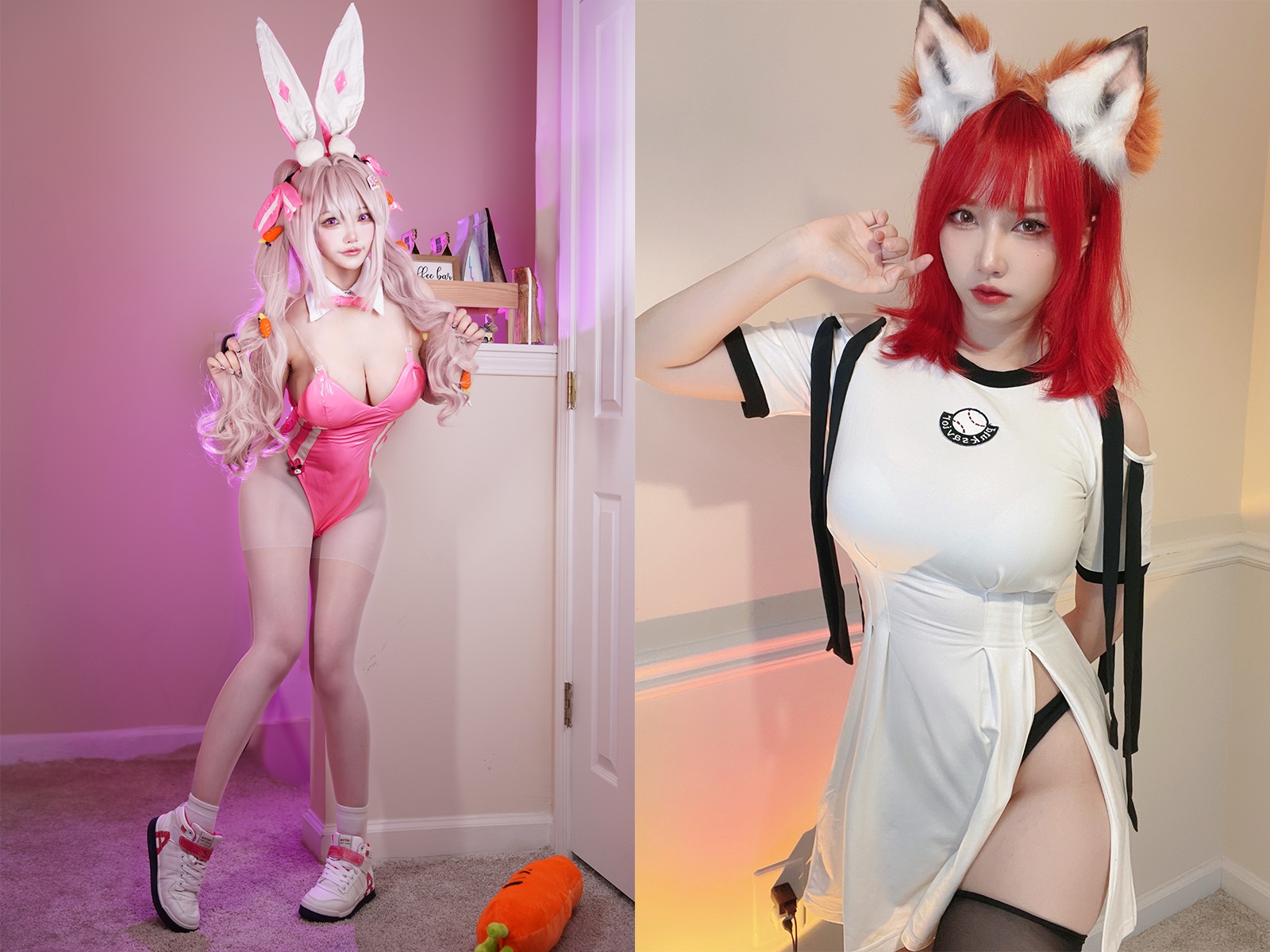 狐洛洛子-cosplay视图作品合集[14套] COS合集 预览2图