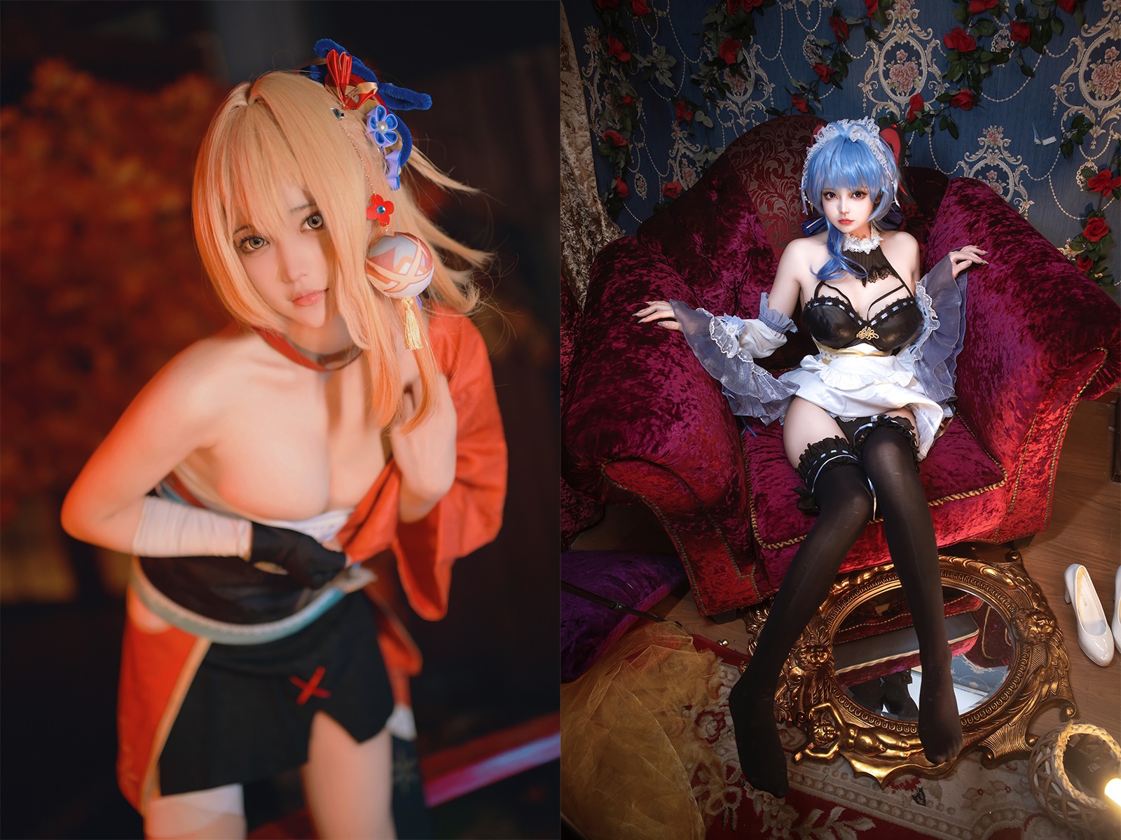 莱可Raika-cosplay视图作品合集[4套] COS合集 预览1图