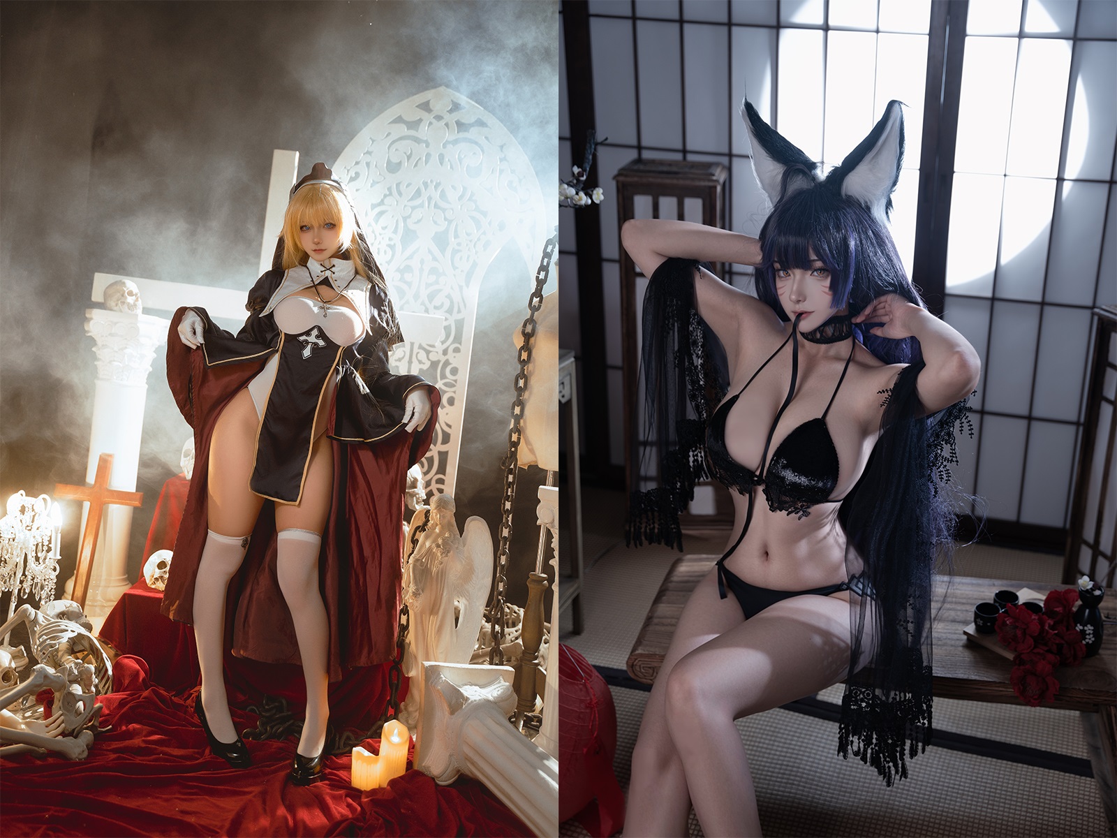 Seya狮砸-cosplay视图作品合集[54套] COS合集 预览2图
