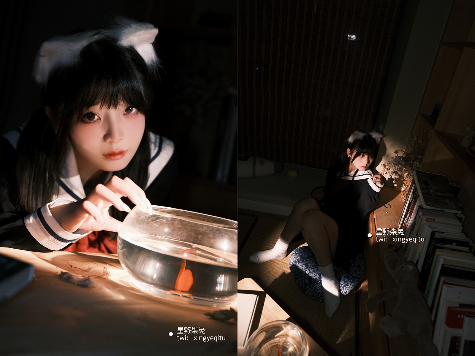 星野柒兔-cosplay视图作品合集[4套] COS合集 预览2图