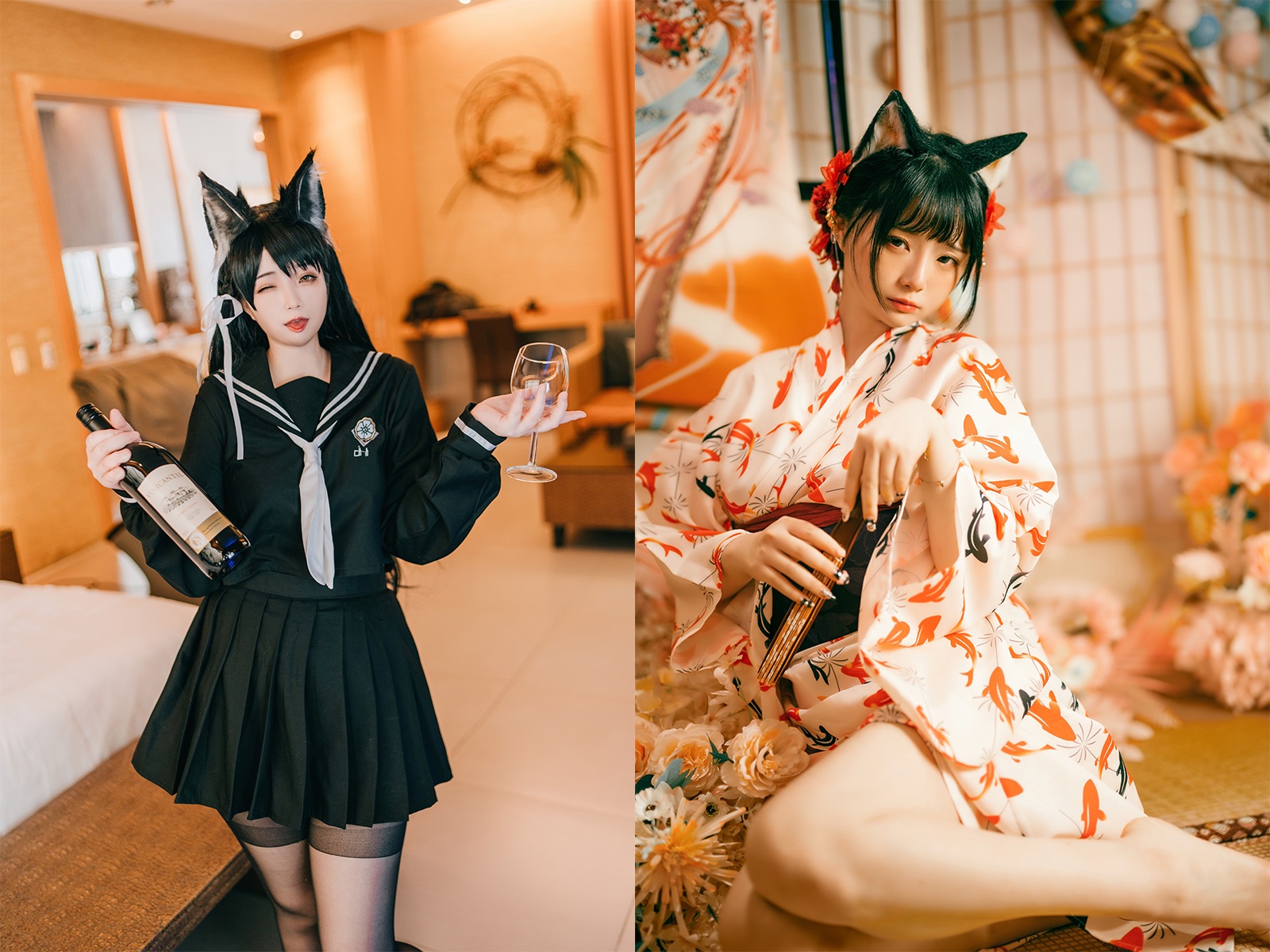 落落Raku-福利视图作品合集[60套] 网红合集 预览3图