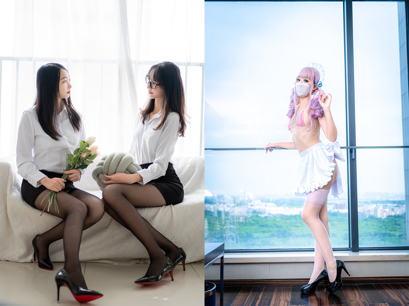 茶籽ccz-福利视图作品合集[10套] 网红合集 预览2图