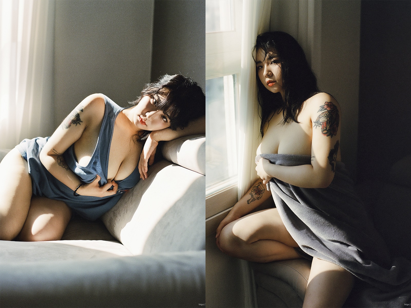 Echi이치-韩系写真视图作品合集[4套] 韩系模特 预览1图