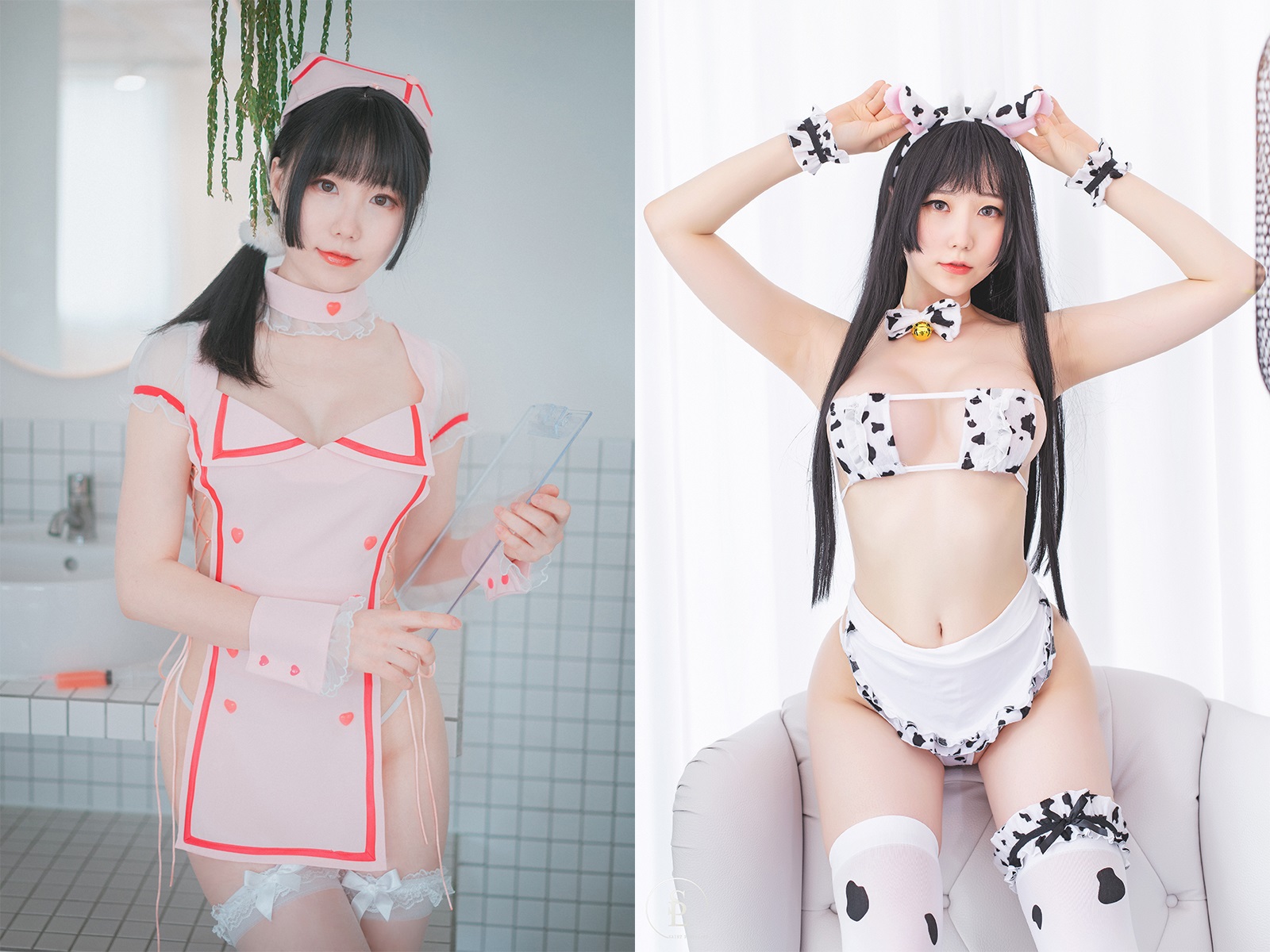 Jamong자몽-韩系写真视图作品合集[8套] 韩系模特 预览1图