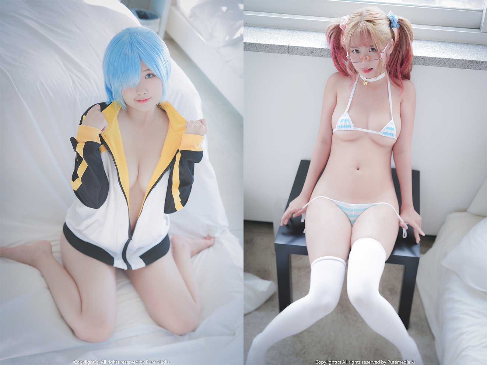 Leechu리쭈-韩系写真视图作品合集[6套] 韩系模特 预览3图