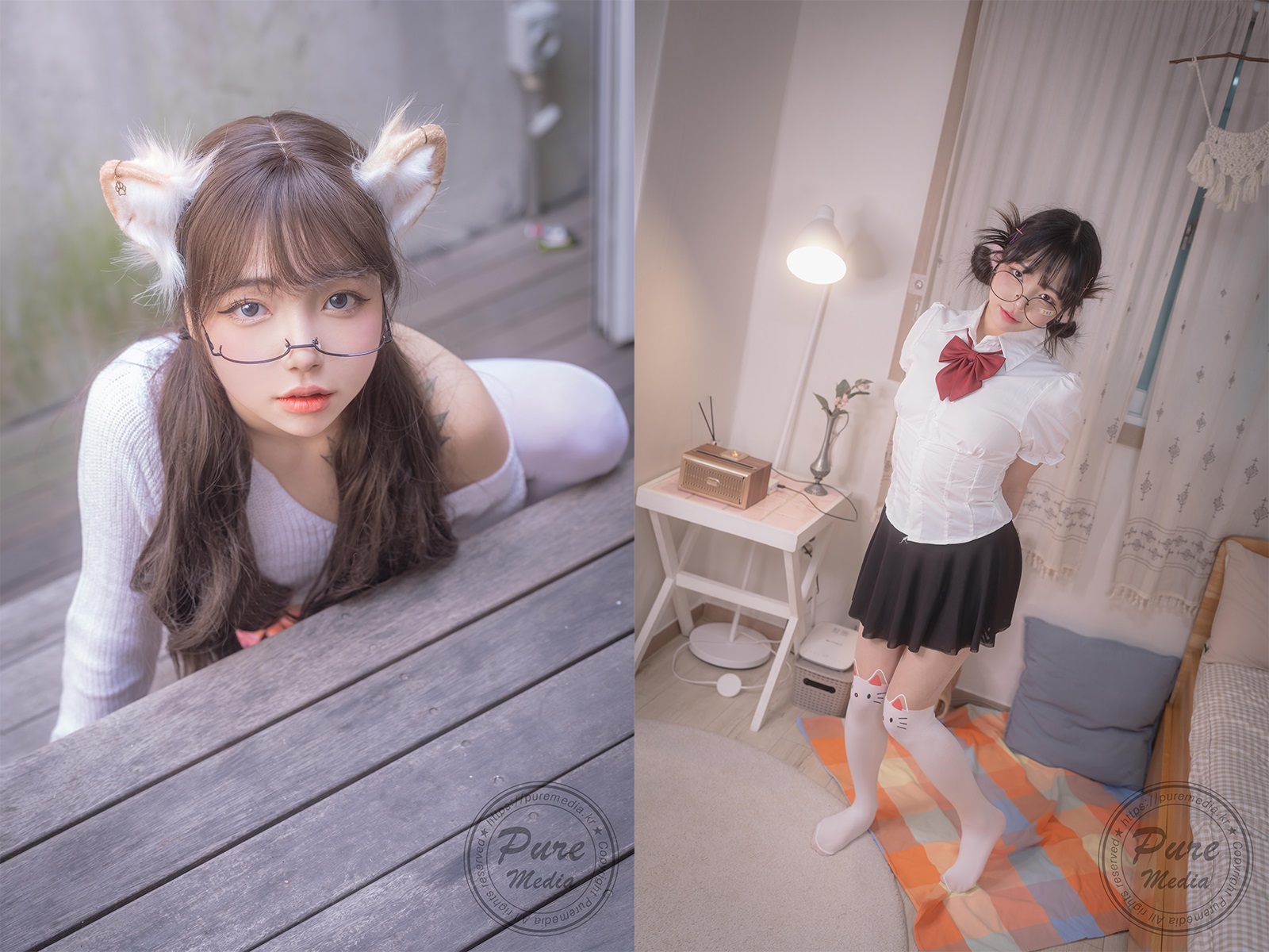 Jelly젤리-韩系写真视图作品合集[9套] 韩系模特 预览2图