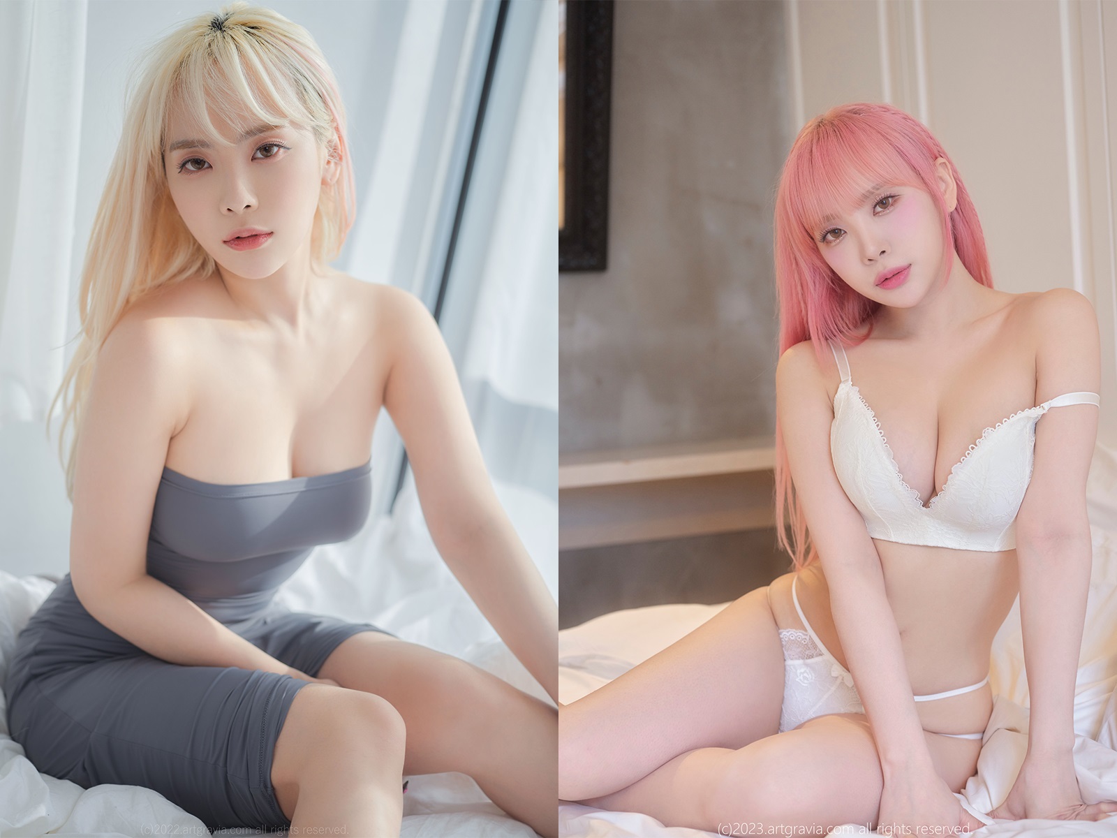 Queen Dami퀸다미-韩系写真视图作品合集[17套] 韩系模特 预览3图