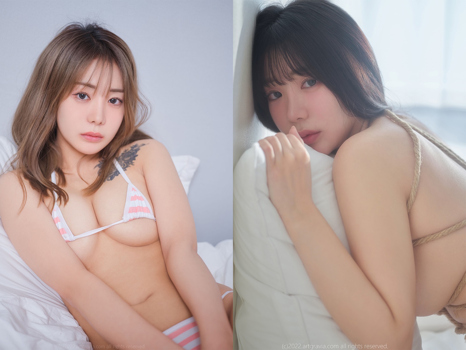 Wuyo우요-韩系写真视图作品合集[19套] 韩系模特 预览3图