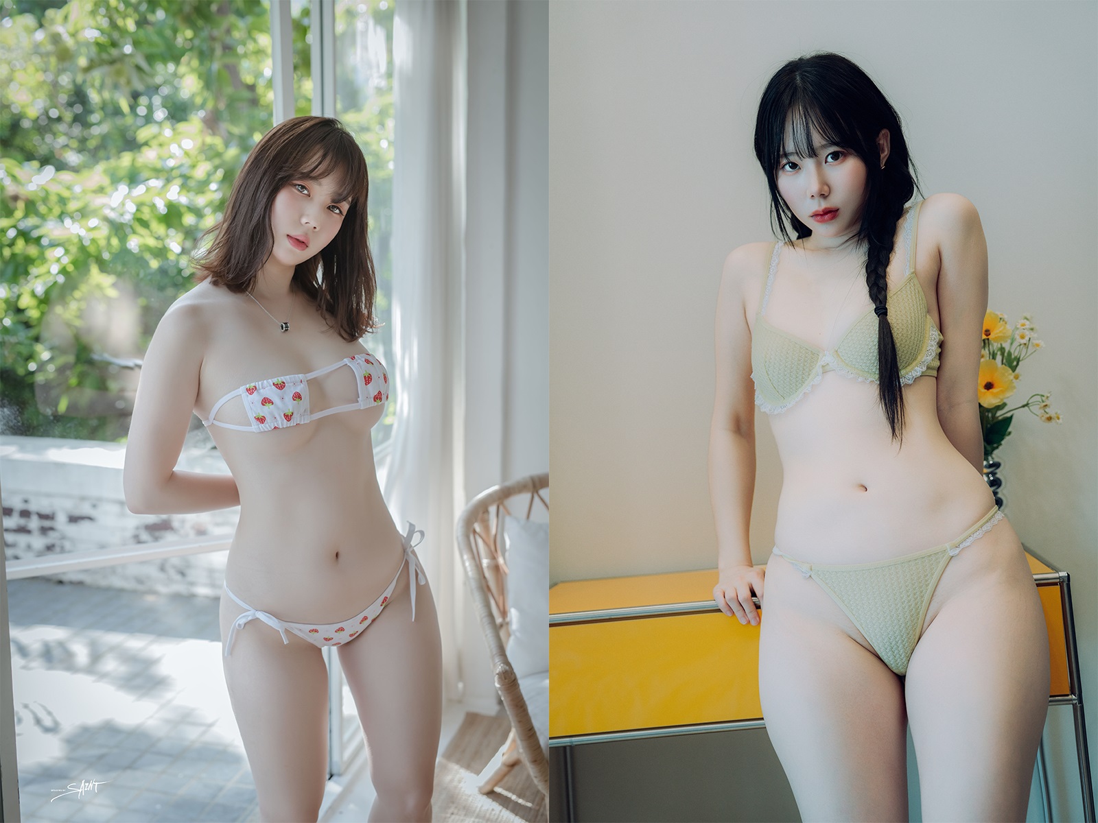 Myu_a뮤아-韩系写真视图作品合集[32套] 韩系模特 预览3图