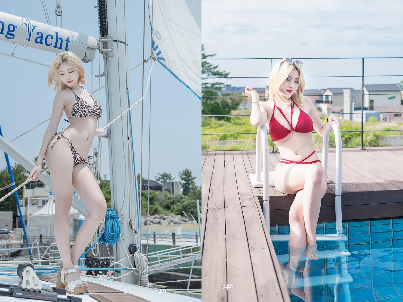 Yuna유나쓰-韩系写真视图作品合集[49套] 韩系模特 预览1图