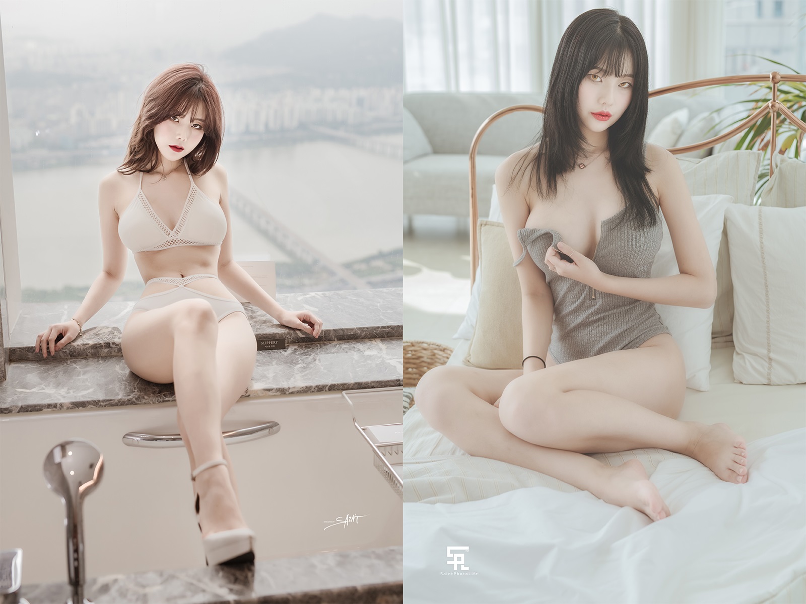 Yuna유나쓰-韩系写真视图作品合集[49套] 韩系模特 预览2图