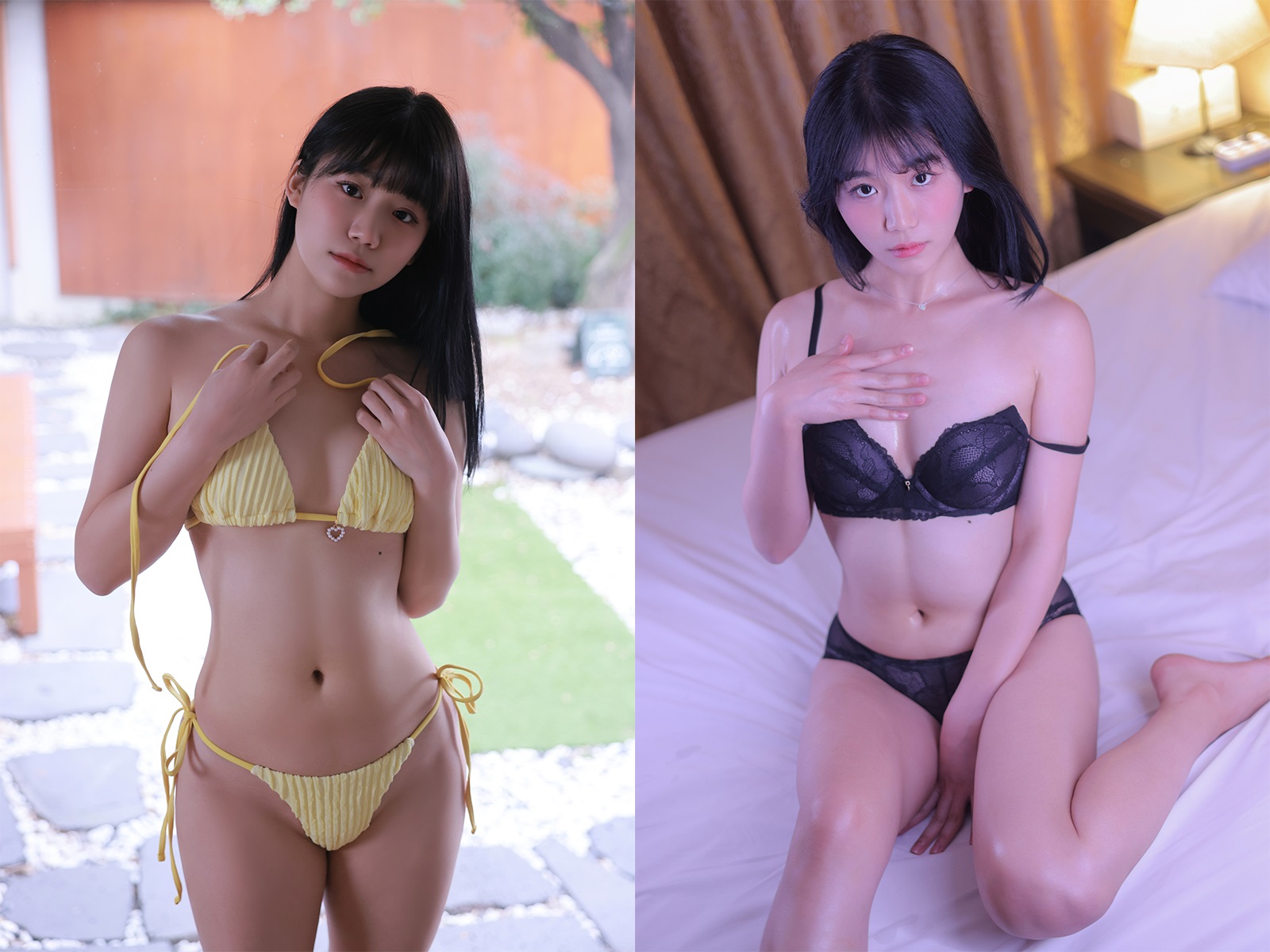 Yui심유이-韩系写真视图作品合集[18套] 韩系模特 预览2图