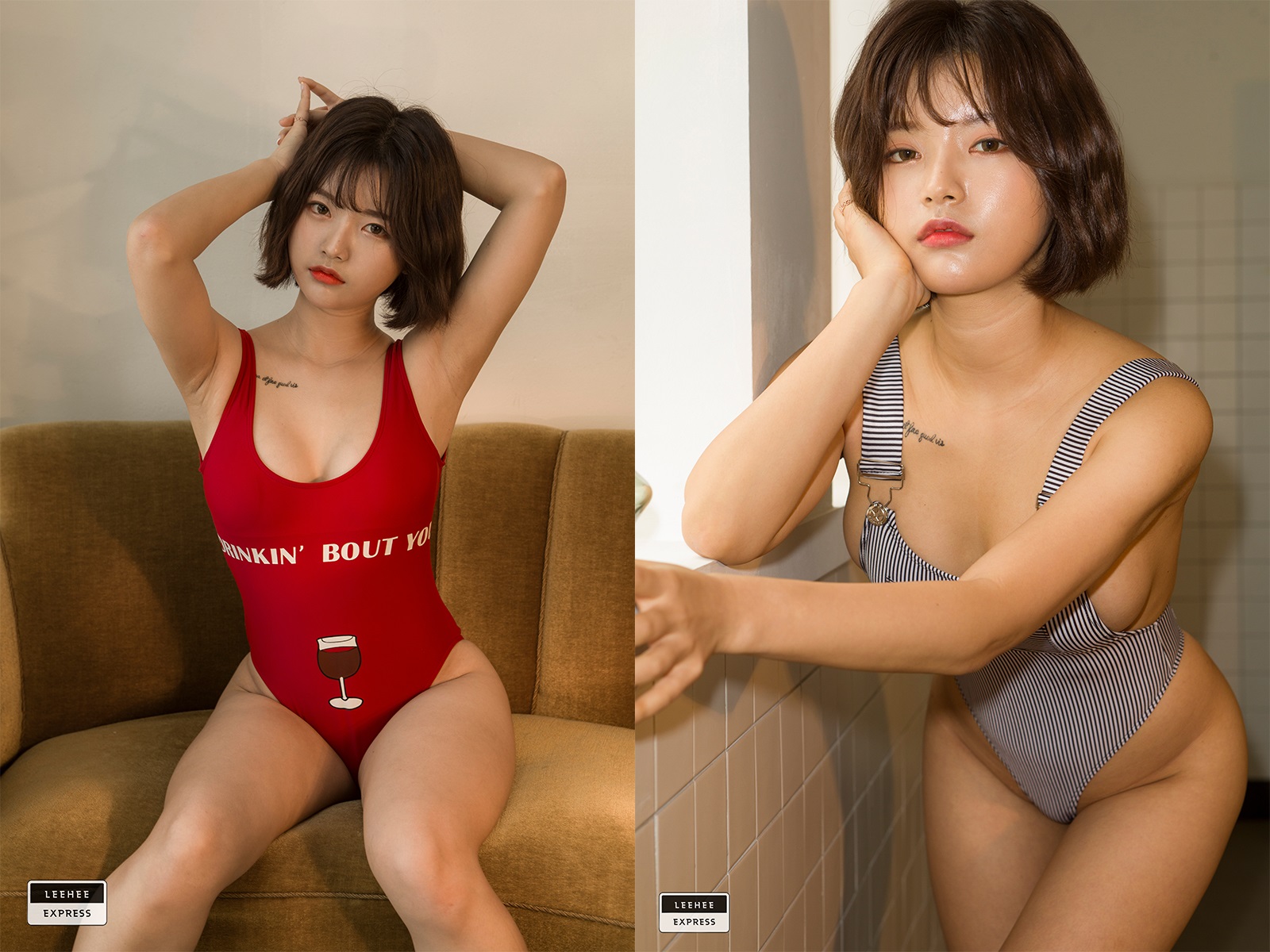 U.Hwa은유화-韩系写真视图作品合集[32套] 韩系模特 预览1图