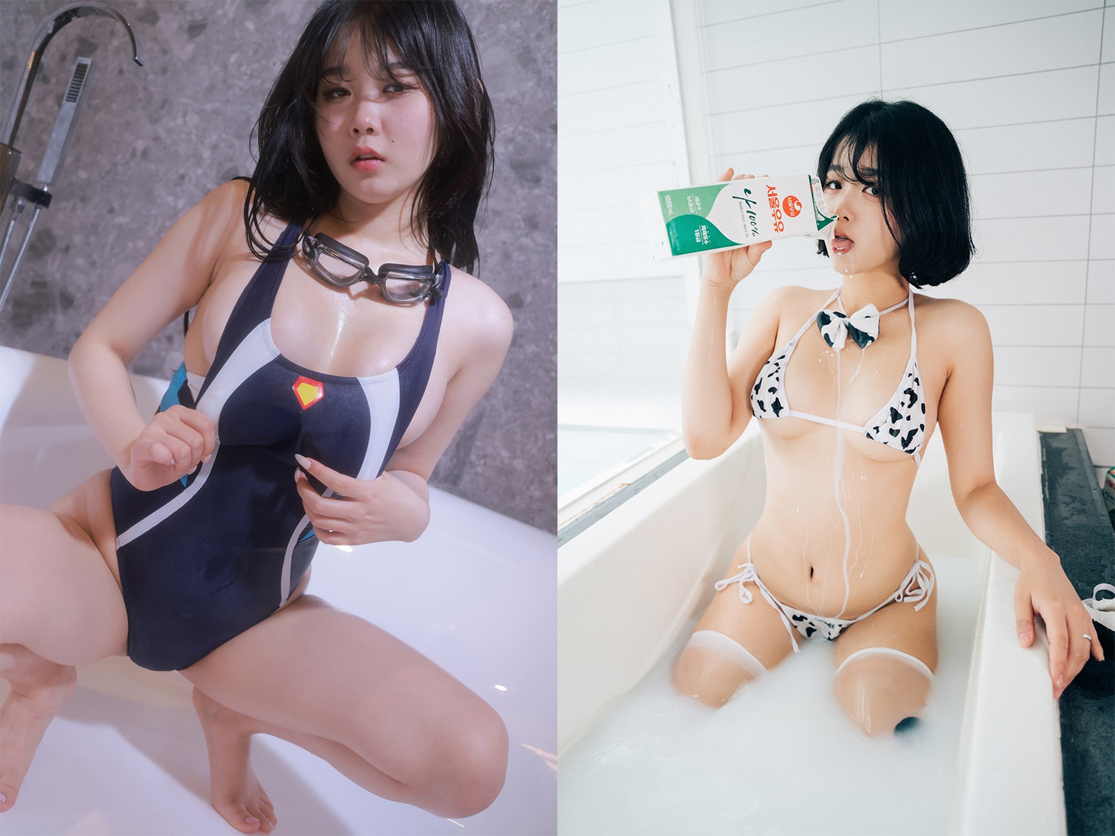 Zia kwon권지아-韩系写真视图作品合集[122套] 韩系模特 预览2图