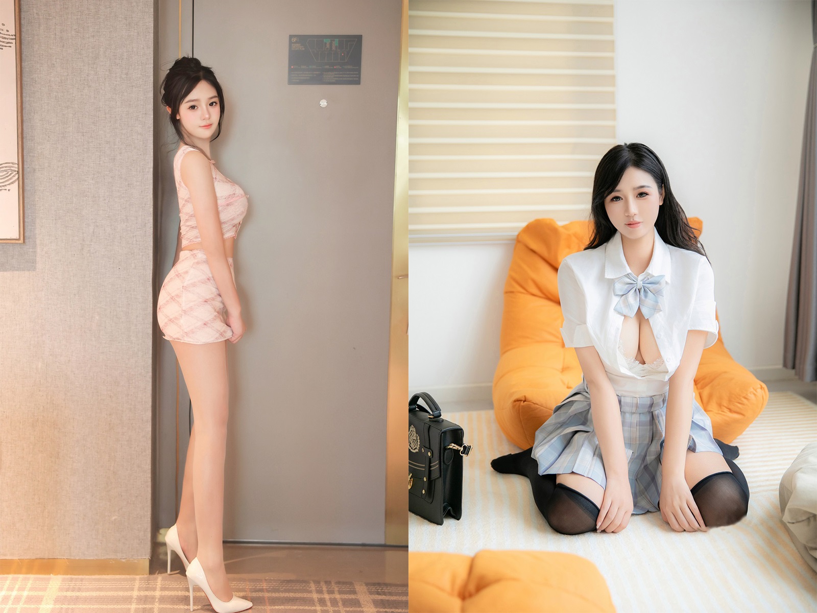 金小依-内购助力未上架作品合集[2套] 秀人内购 预览1图