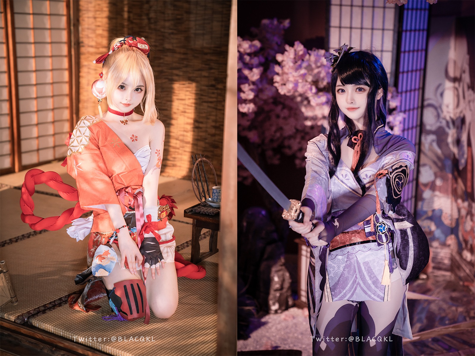 白莉爱吃巧克力-cosplay视图作品合集[45套] COS合集 预览3图