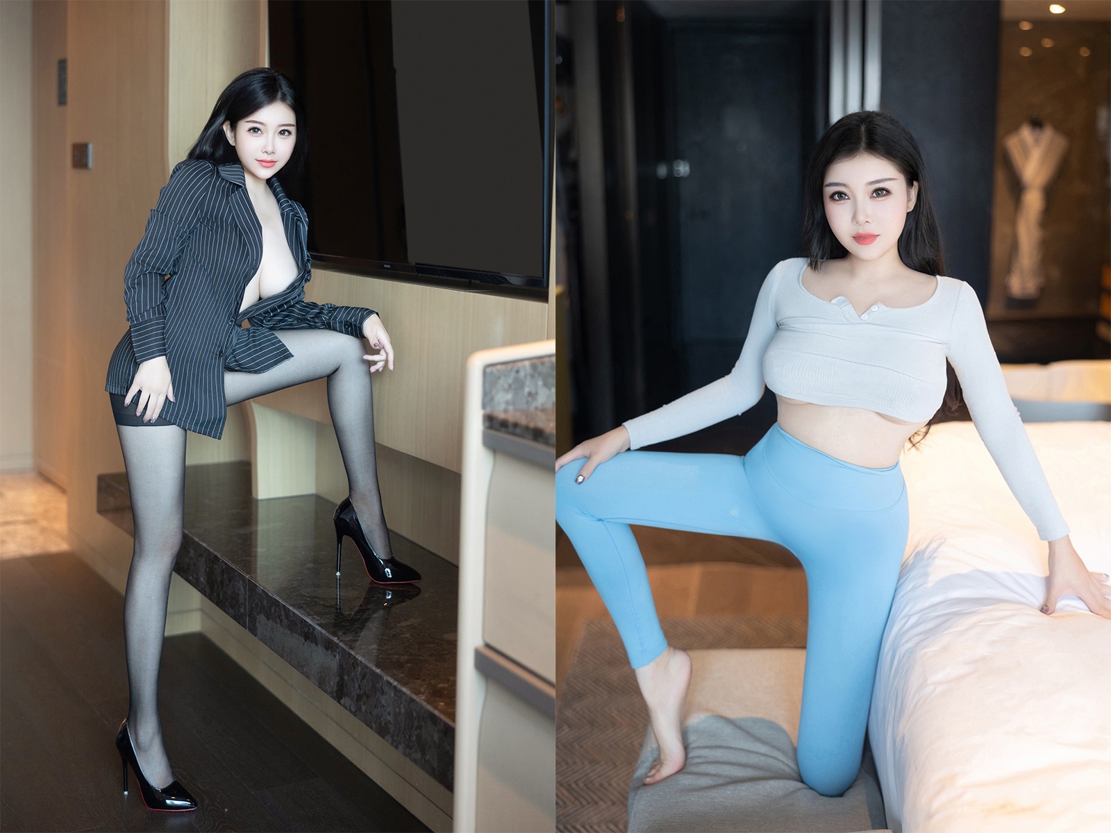 白洁Bseeie-内购助力未上架作品合集[4套] 秀人内购 预览1图