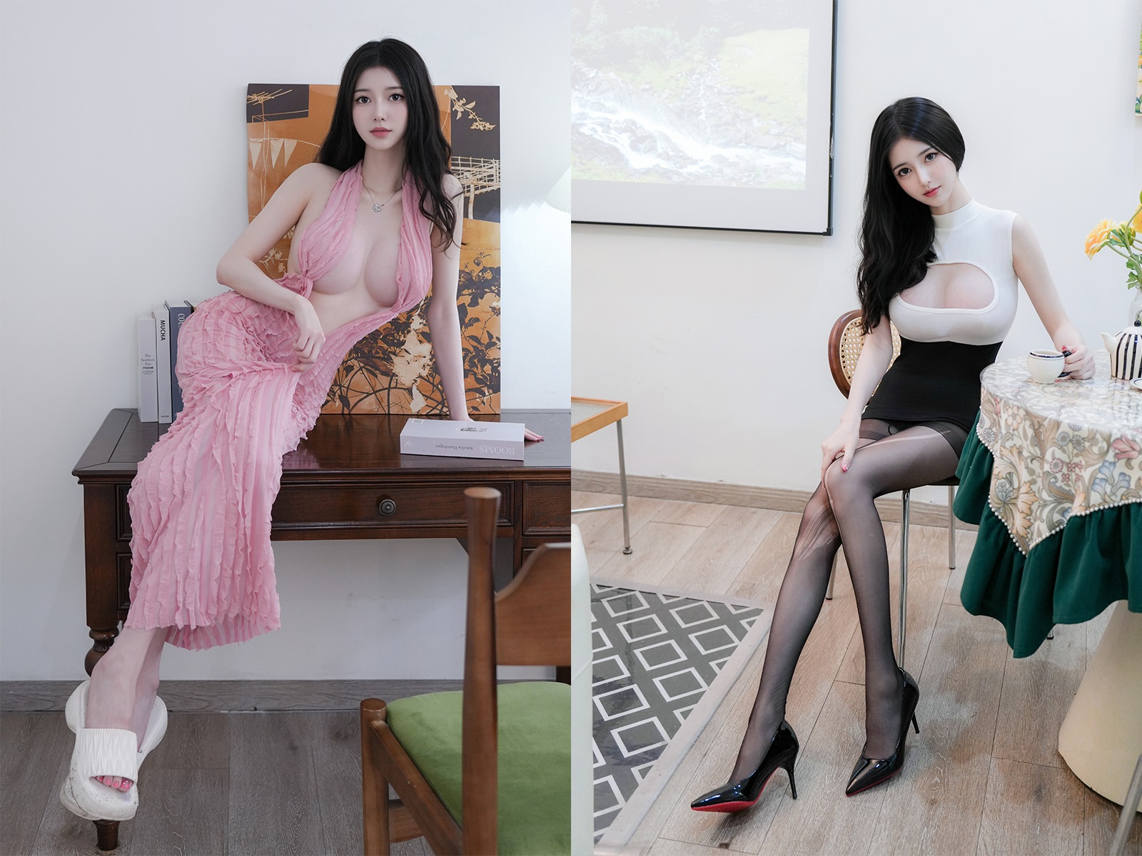 白小蝶-内购助力未上架作品合集[8套] 秀人内购 预览2图