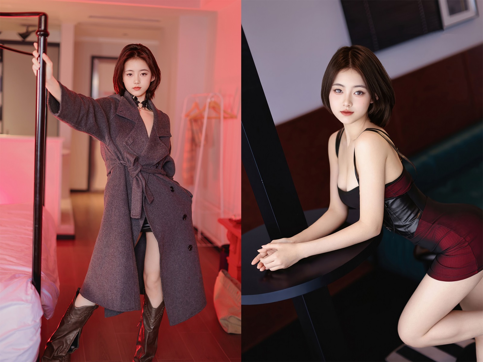 小橘子orange-内购助力未上架作品合集[3套] 秀人内购 预览1图