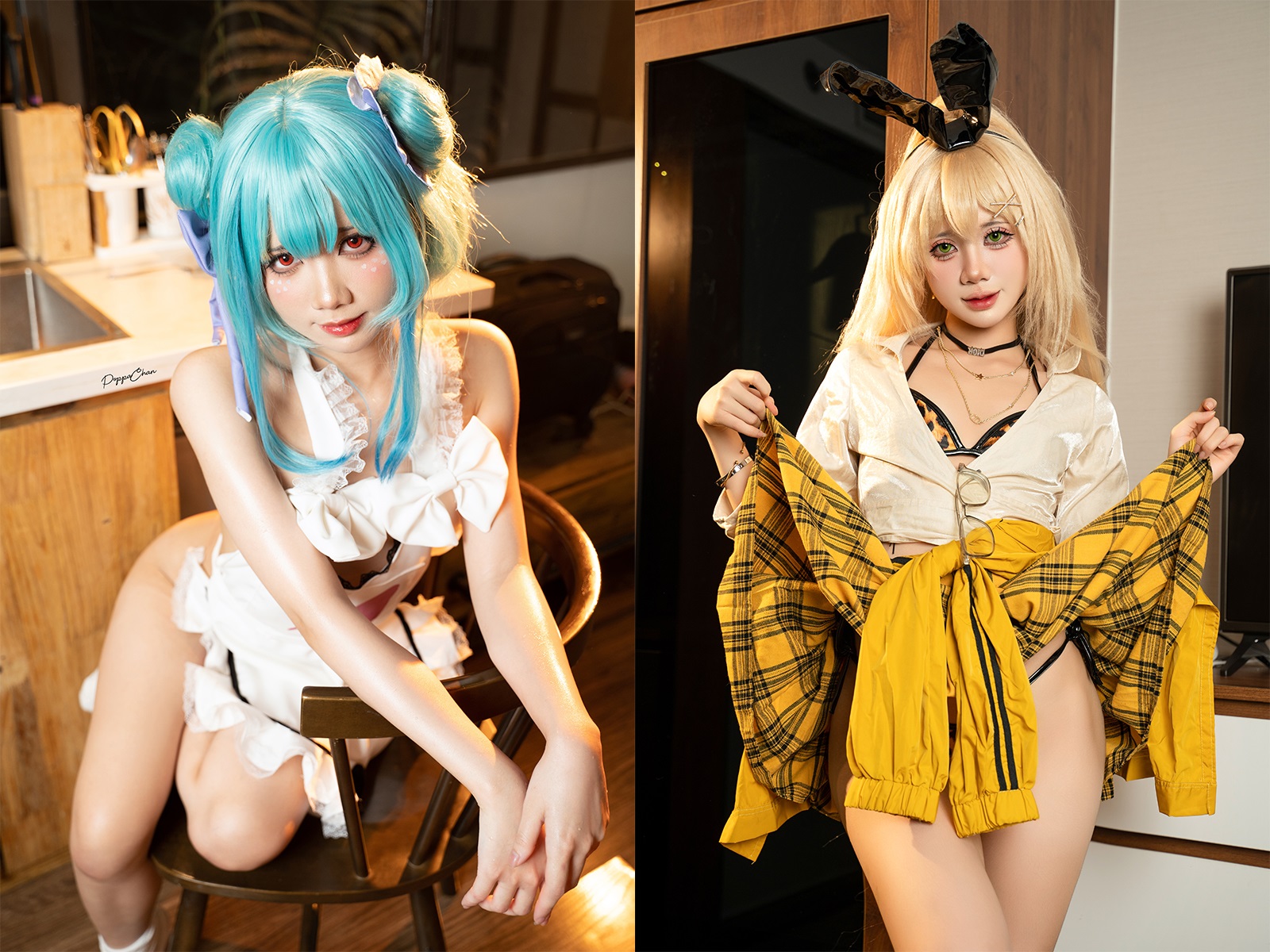 PoppaChan-cosplay视图作品合集[122套] COS合集 预览2图