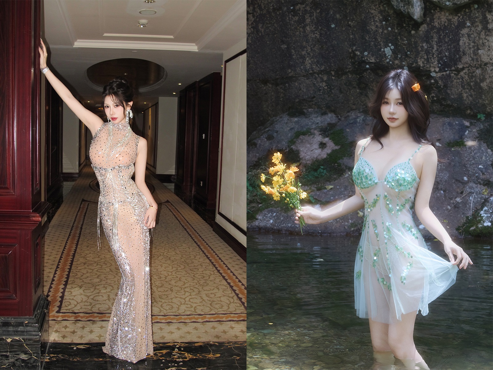 尹甜甜-内购助力未上架作品合集[8套] 秀人内购 预览2图