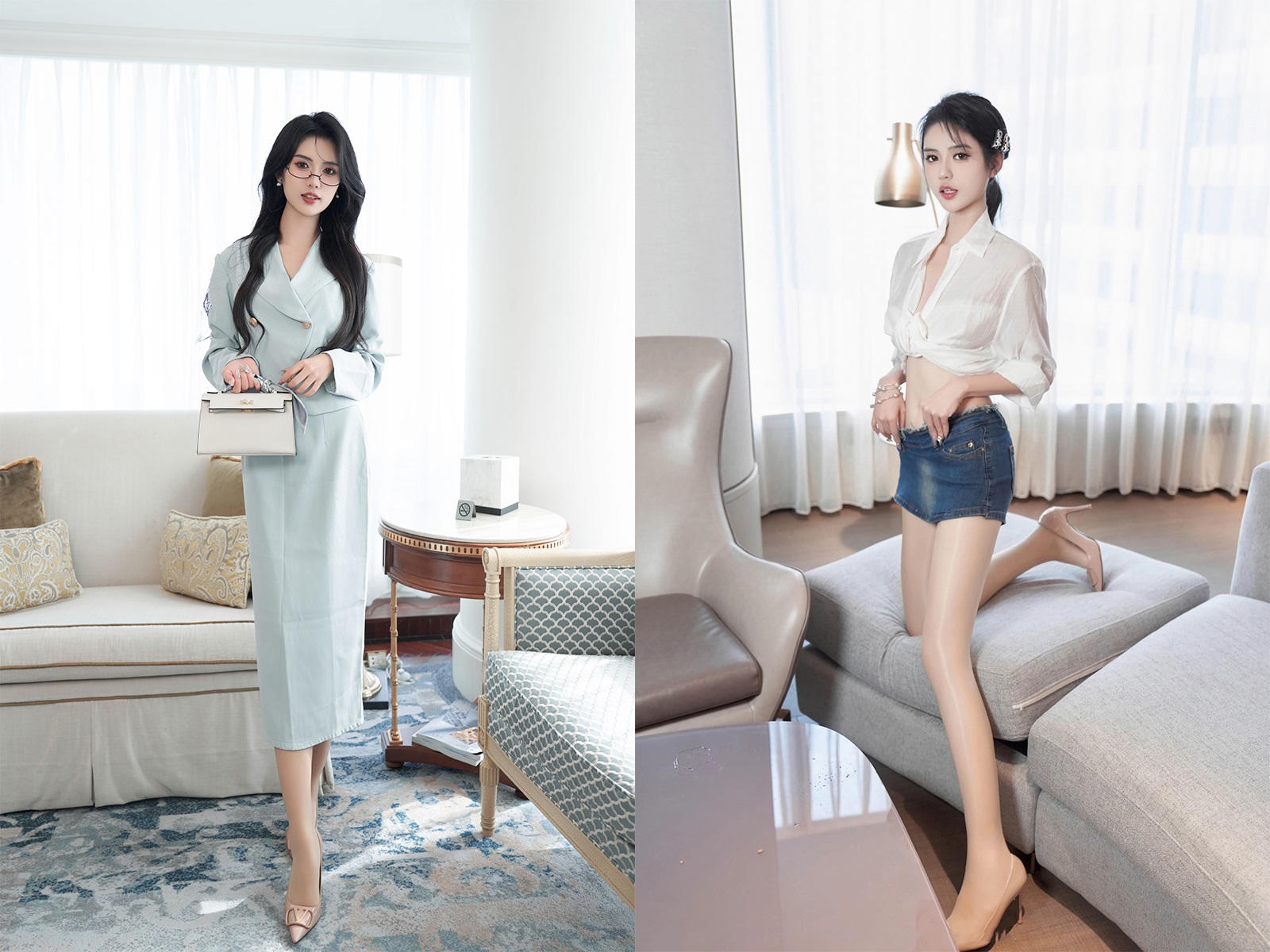 浅浅Danny-内购助力未上架作品合集[8套] 秀人内购 预览2图